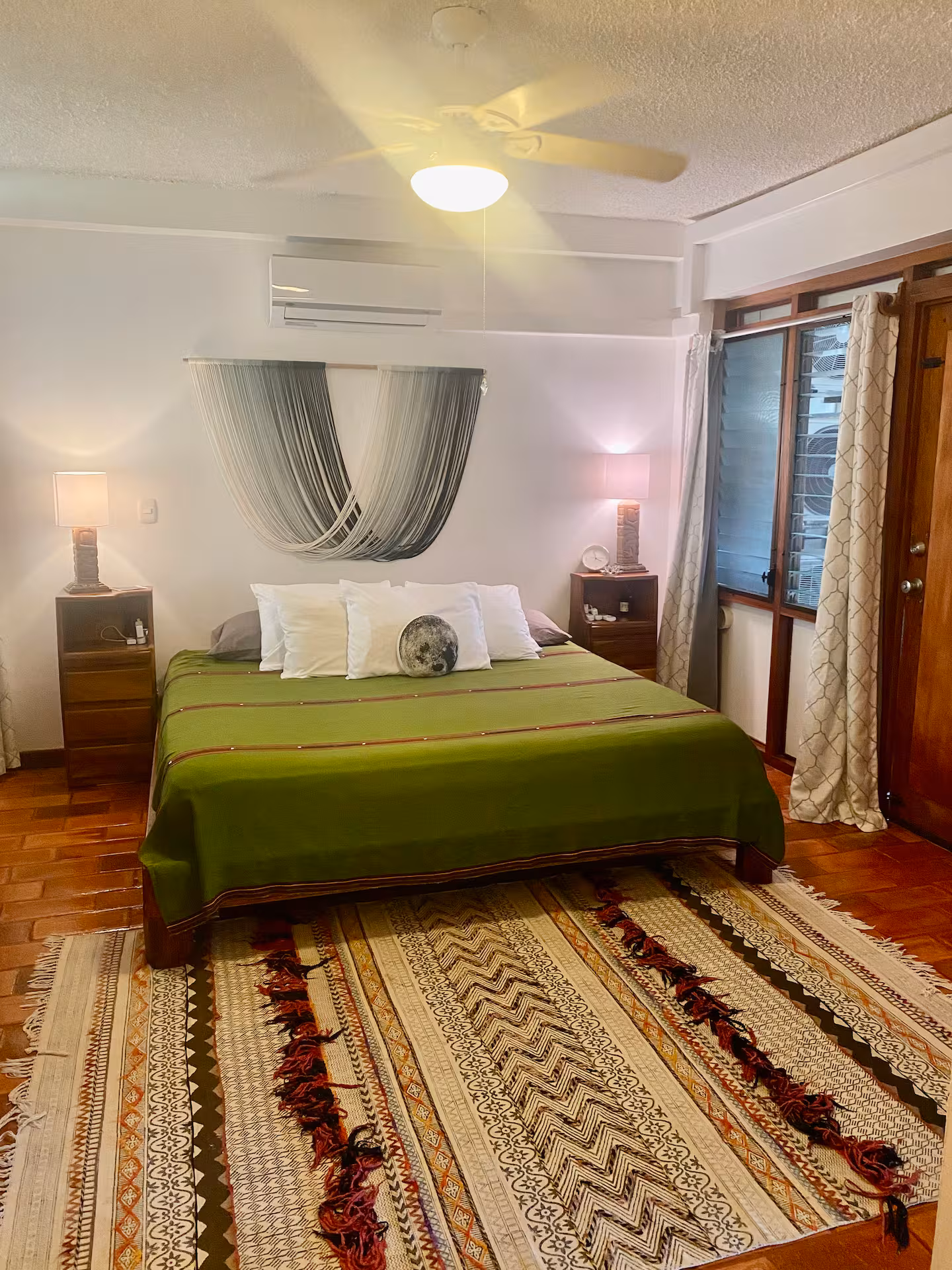 Comfortable master bedroom