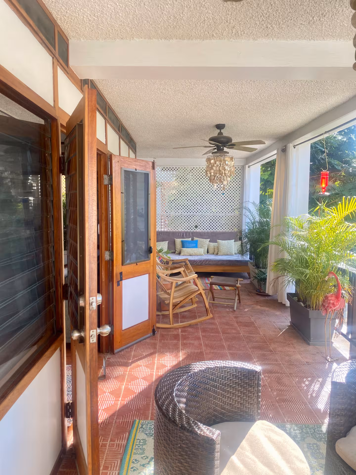 Additional patio space