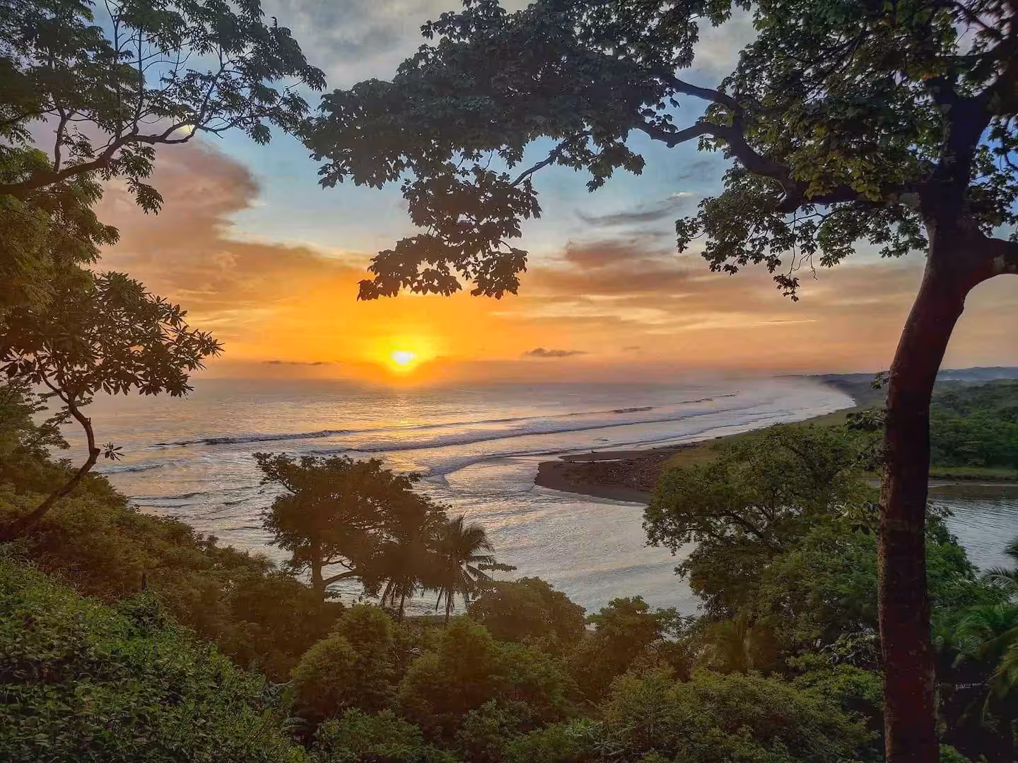 Stunning view from the property